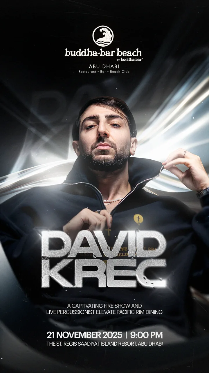 Афиша David Krec, Buddha-Bar Beach Abu Dhabi